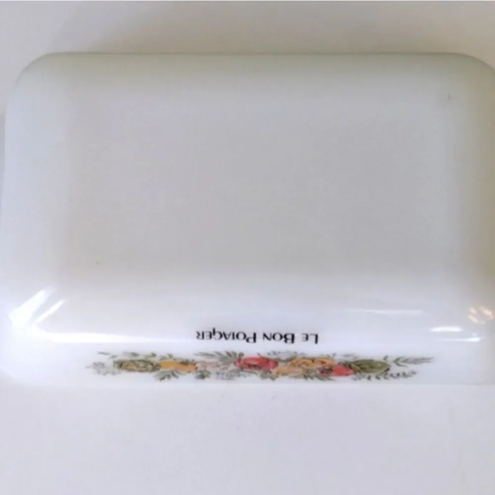 Anchor Hocking Vntg Fire King Le Bon Potager‎ Baking Loaf Pan